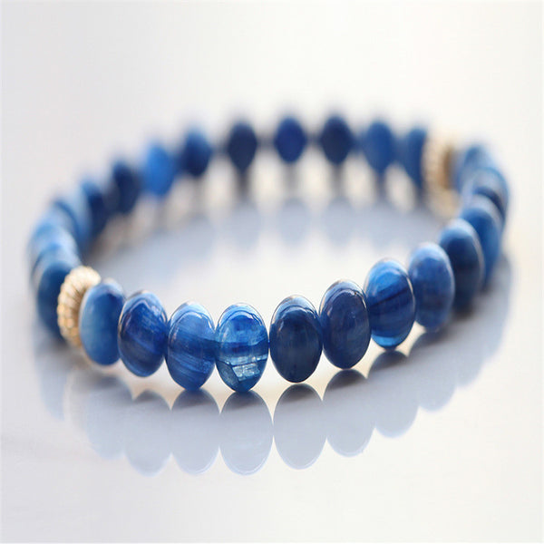 Spiritual Connection - Lapis Lazuli & Blue Opal Beads Bracelet - Satori  Jewelry