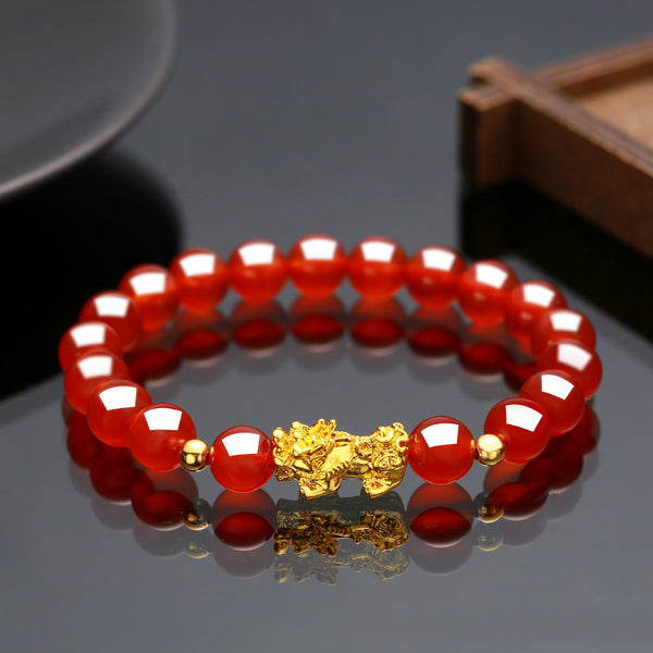 Gold Plated Brass Pixiu Feng Shui Bracelet Bracelet INNERVIBER 3