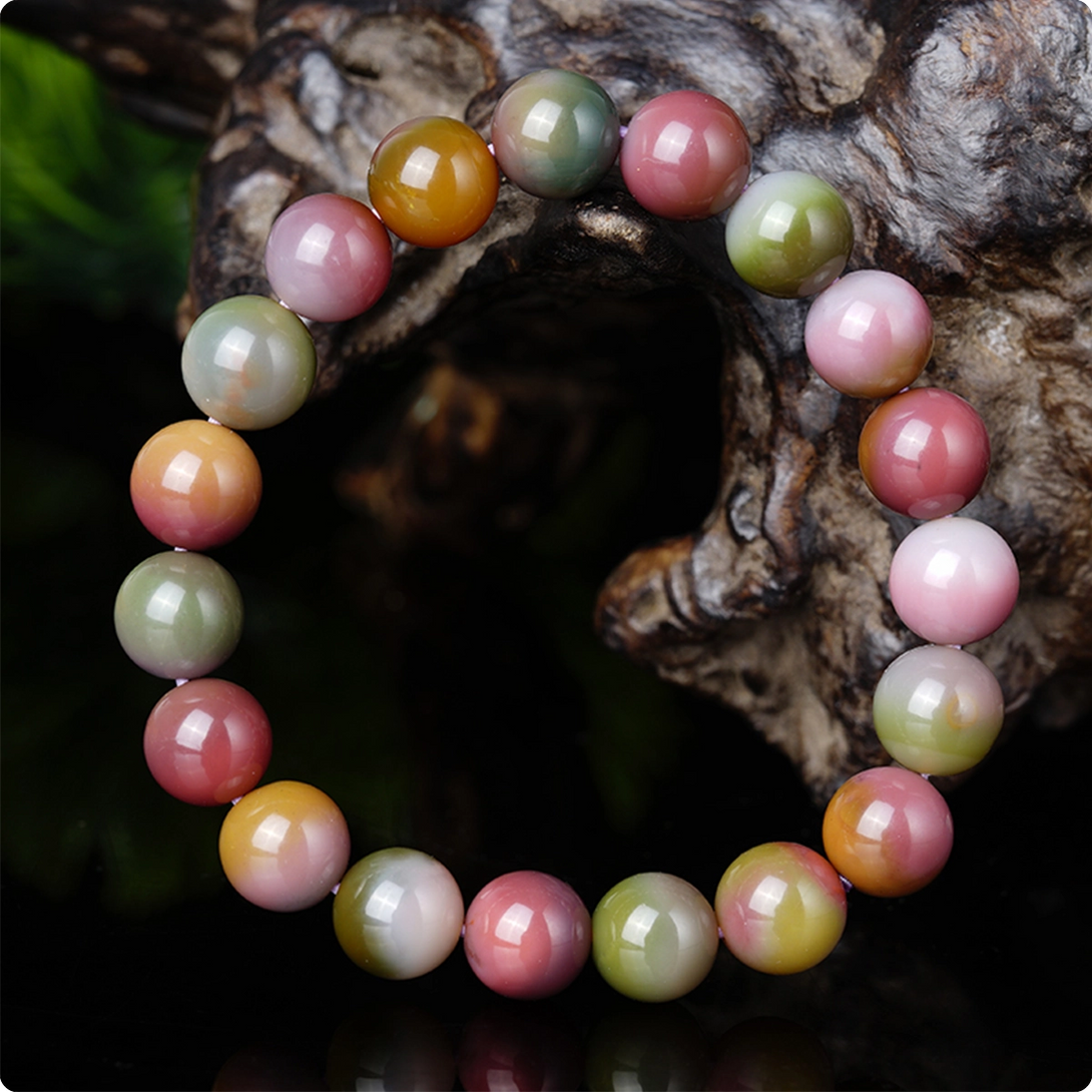 INNERVIBER Natural Colorful Agate Beauty Bracelet - INNERVIBER