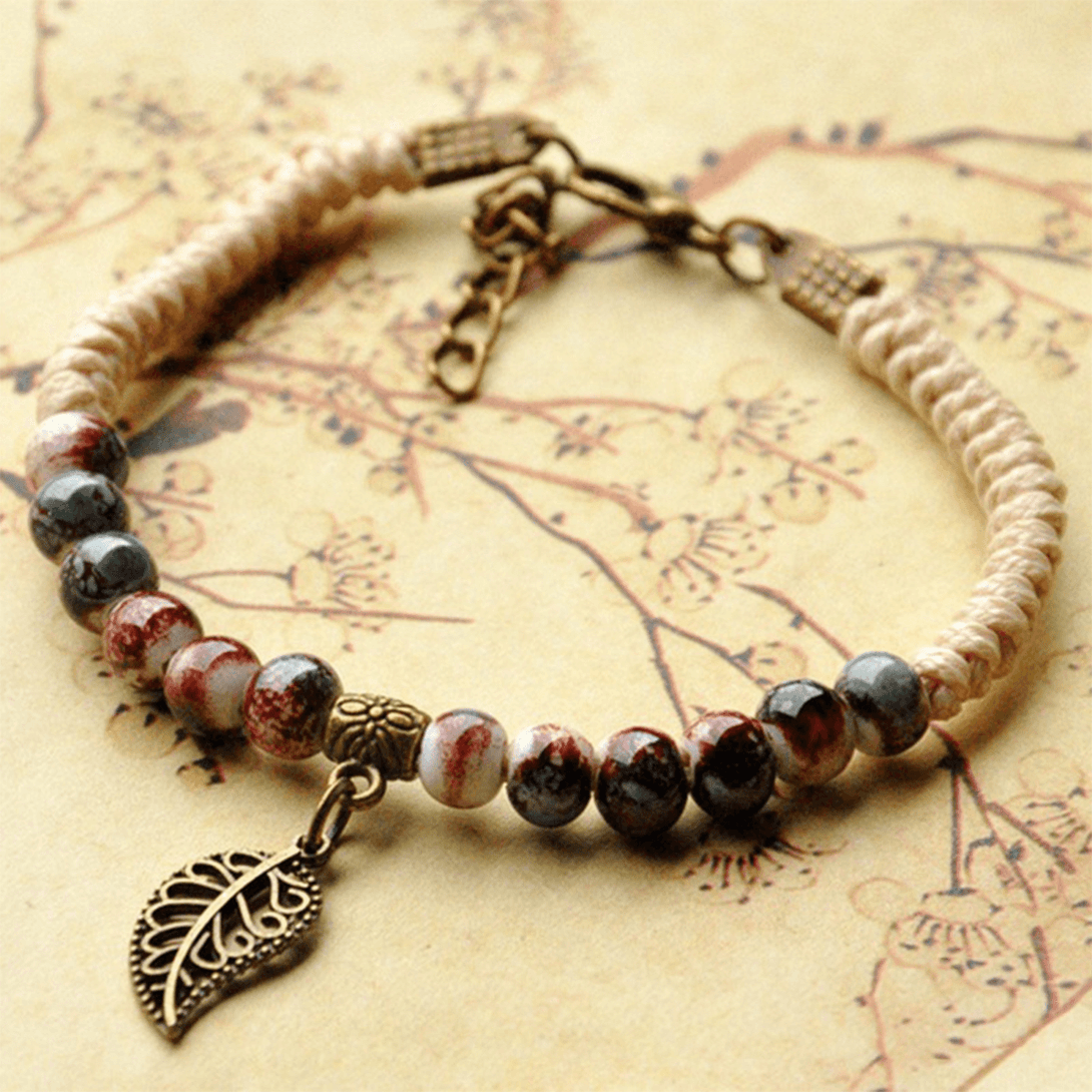 Handmade Ethnic Ceramic Spiritual Bracelet 2 - INNERVIBER