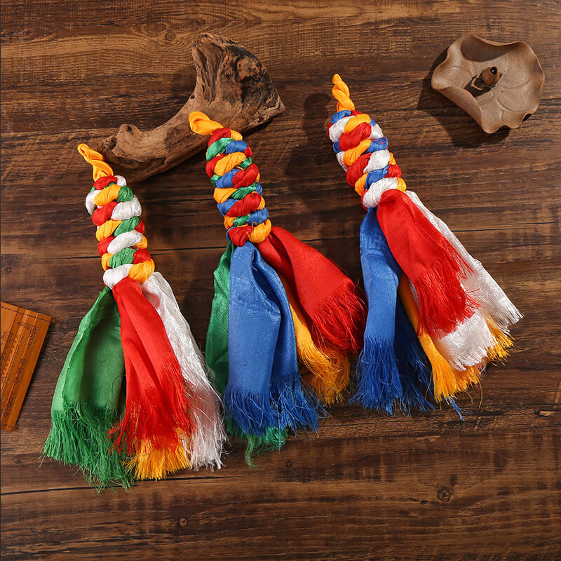 INNERVIBER Tibetan Style Hada Vajra Knot Handwoven Pendant Decoration - INNERVIBER