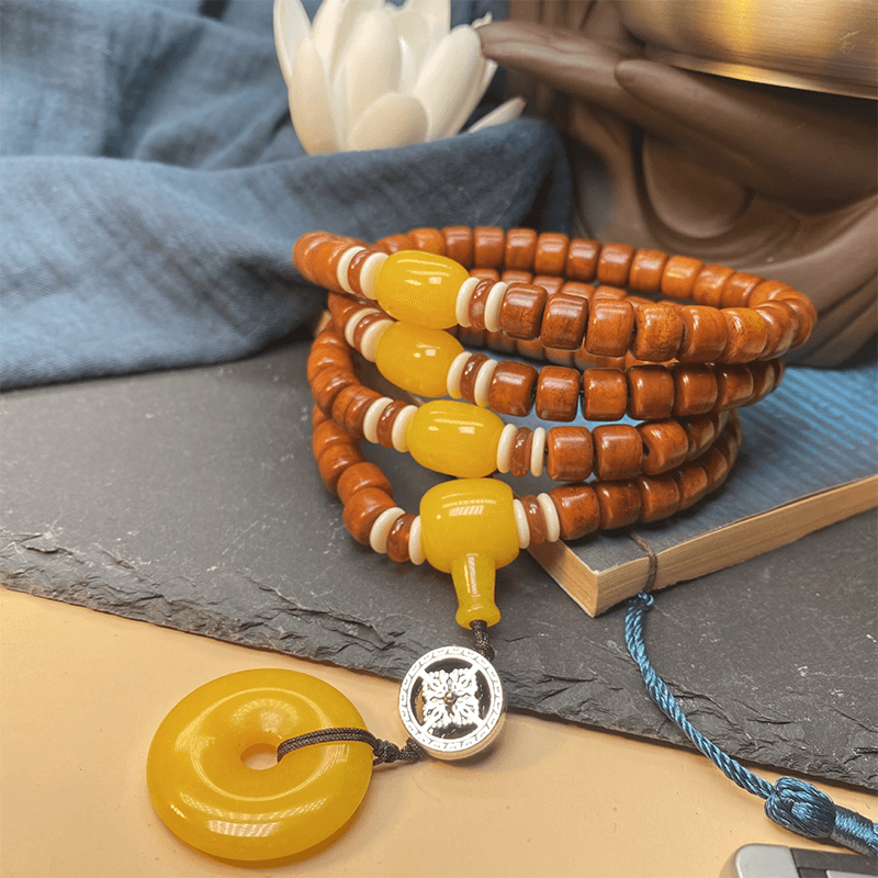 INNERVIBER  108 Beads  Strength Bracelet - INNERVIBER