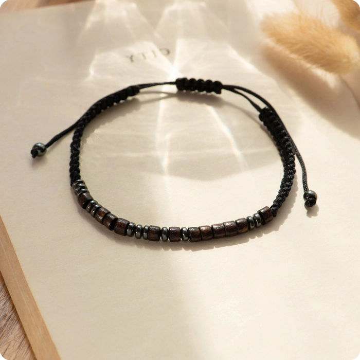 To My Grandson, I Love You Morse Code Bracelet - INNERVIBER