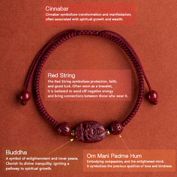 Cinnabar Zodiac Red String Bracelet Innerviber 3