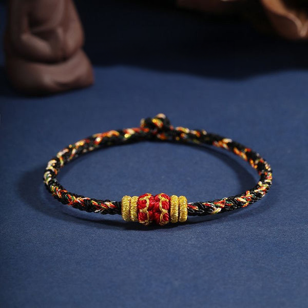 INNERVIBER Chinese Zodiac Lotus Knot Bracelet
