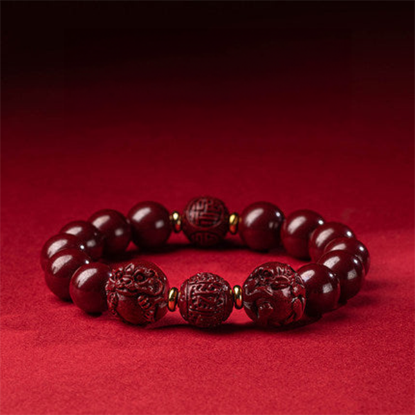 INNERVIBER Cinnabar Chinese Zodiac Fortune Luck Bracelet Bracelet INNERVIBER Pig Female