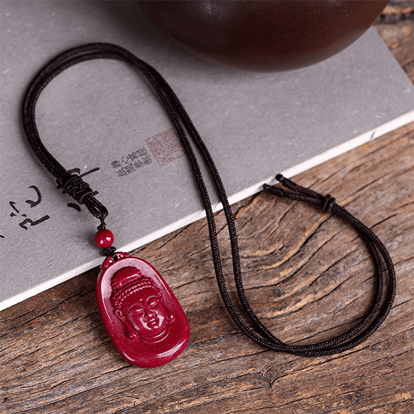 Buddhist Protection Pendant Necklace INNERVIBER