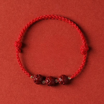  Cinnabar Red String Bracelet INNERVIBER