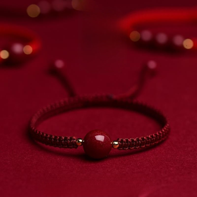 INNERVIBER Blessing Red String Bracelet 