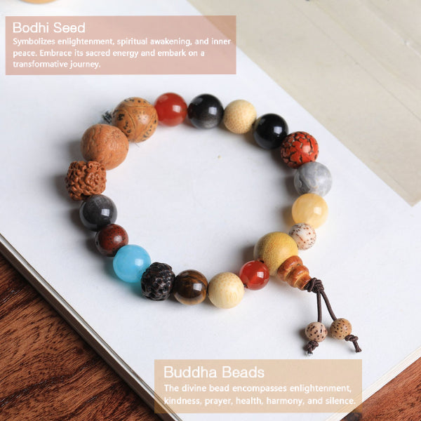 INNERVIBER Eighteen-seed Bodhi Bead Protection Bracelet Bracelet INNERVIBER 2