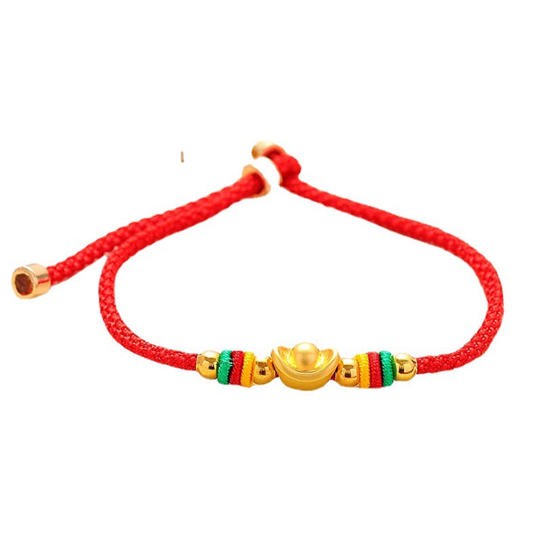  Golden Ingot Red String Bracelet INNERVIBER 2