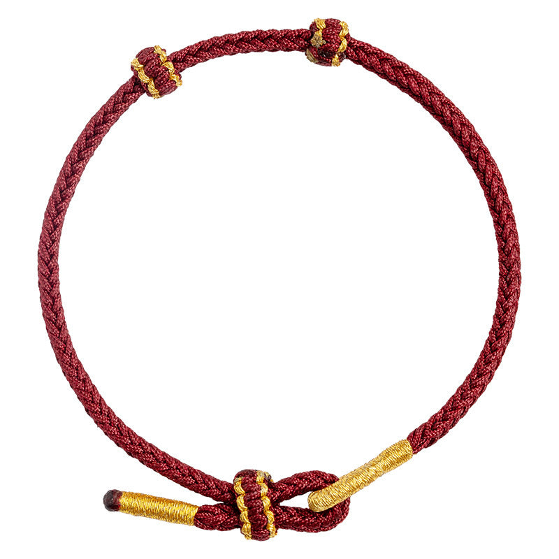INNERVIBER Chinese Knot Peace Bracelet