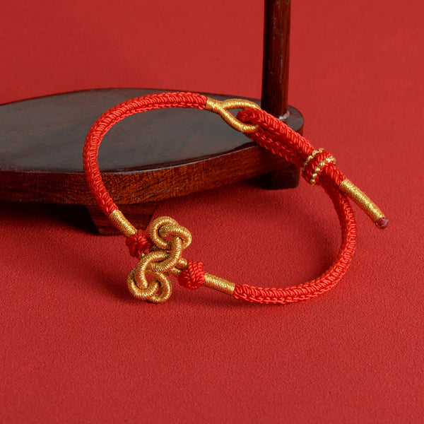  Handmade Wenchang Knot Fortune Bracelet INNERVIBER 