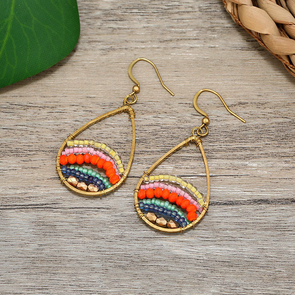 Handwoven Tassels Bohemian-style Niche style Earrings Earrings INNERVIBER 6