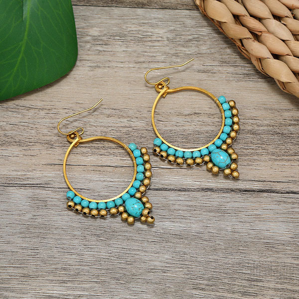 Handwoven Tassels Bohemian-style Niche style Earrings Earrings INNERVIBER 7