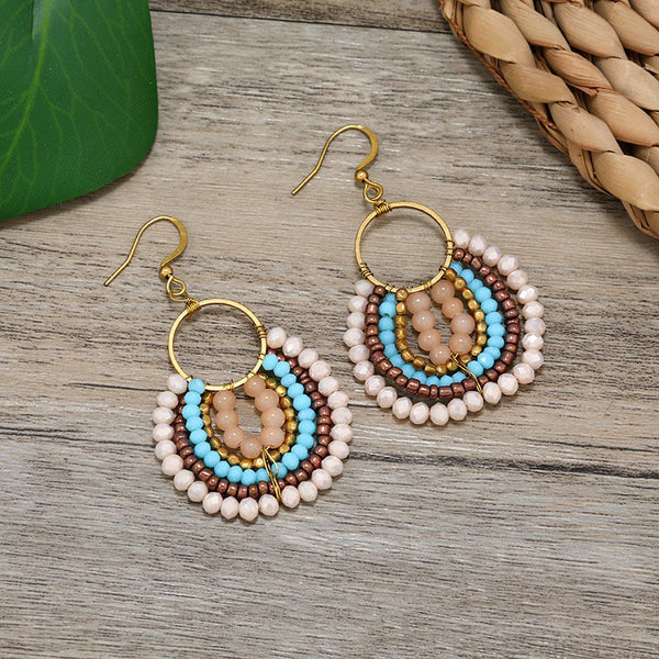 Handwoven Tassels Bohemian-style Niche style Earrings Earrings INNERVIBER 3