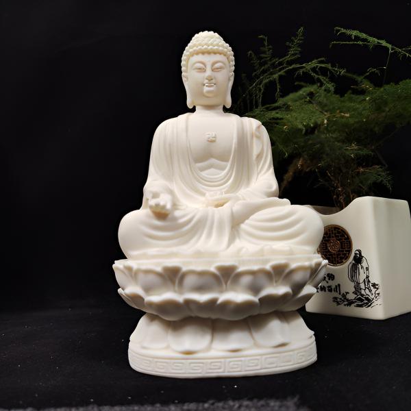 Ivory Nut Gautama Buddha Compassion Home Decoration Decoration INNERVIBER Default Title