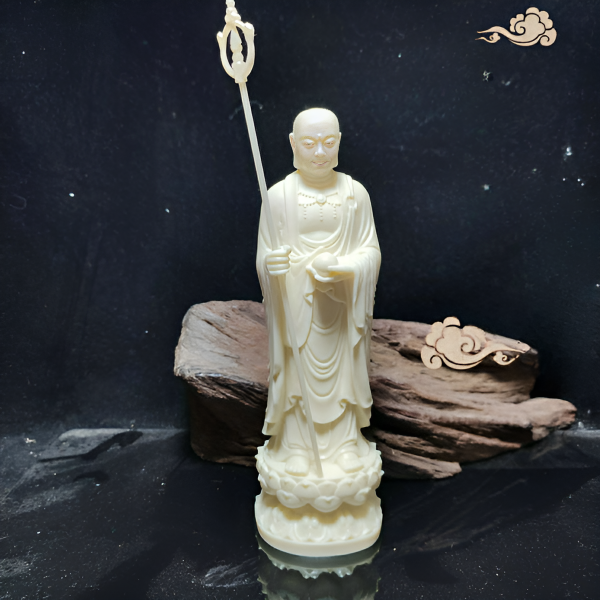 Ivory Nut Ksitigarbha Bodhisattva Compassion Home Proction Decoration Decoration INNERVIBER 4