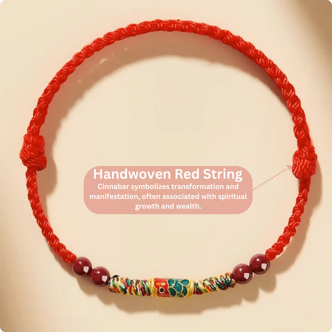 Handwoven Red String INNERVIBER