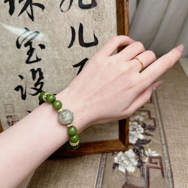 Green Bodhi Bracelet INNERVIBER