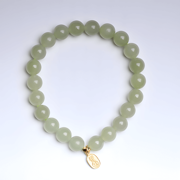 Natural Hetian Jade Fortune Bracelet Bracelet INNERVIBER main