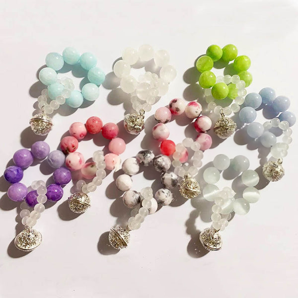 Natural Jade Calmness Peace Wenwan on Hand Bracelet INNERVIBER 3