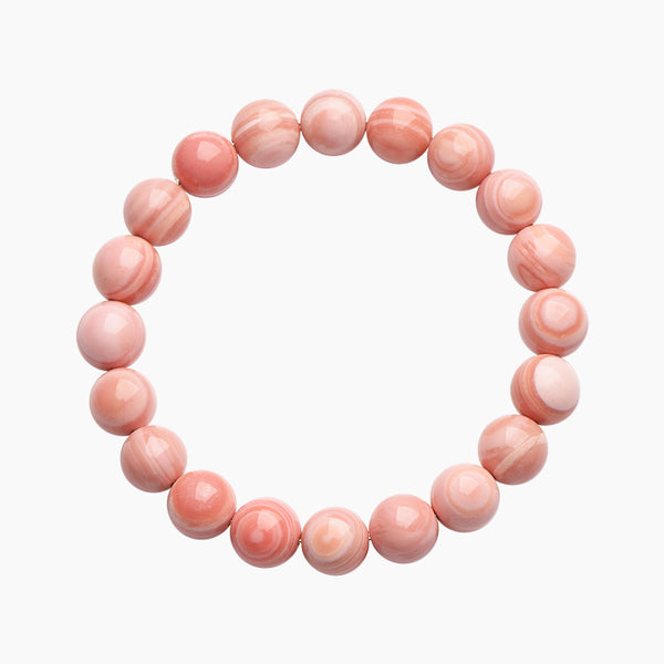 INNERVIBER  Energy Pink Beads Bracelet 3