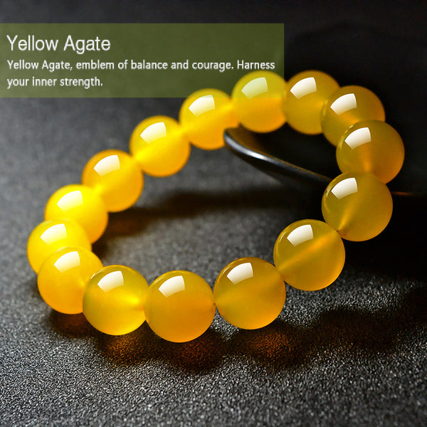 INNERVIBER Yellow Agate 