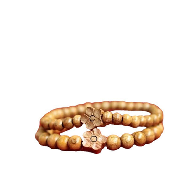 BlessingGiver Peach Wood Peach Blossom Lucky Bracelet BlessingGiver