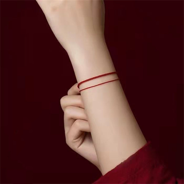 INNERVIBER Red String Anklet Bracelet 2