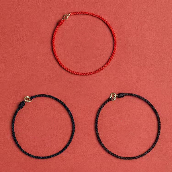 Handmade Lucky Braided Red String Bracelet Anklet Bracelet INNERVIBER 5