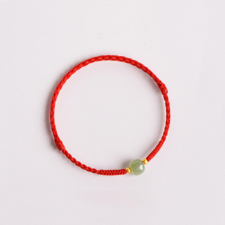 Hetian Jade Harmony String Bracelet INNERVIBER 2