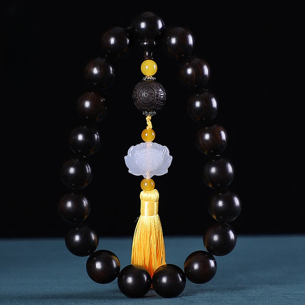Buddhist Bead Lotus Bracelet INNERVIBER 7