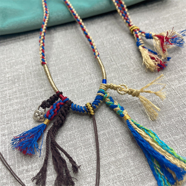 Tibetan Vajra Knot Protection Necklace INNERVIBER