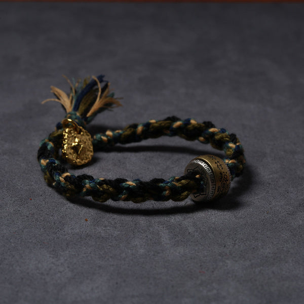 INNERVIBER Tibetan Amulet Wealth Bracelet