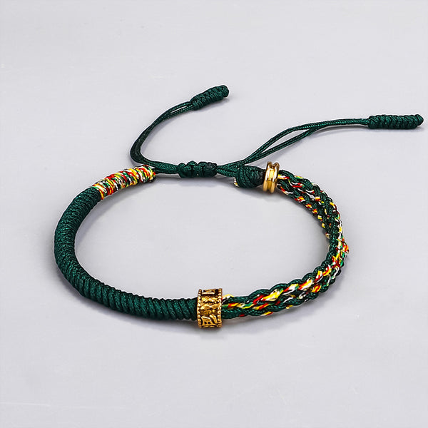 INNERVIBER Tibetan Om Mani Padme Bracelet 7