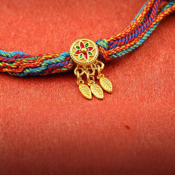 Tibetan Reincarnation Knot Colorful Bracelet 4