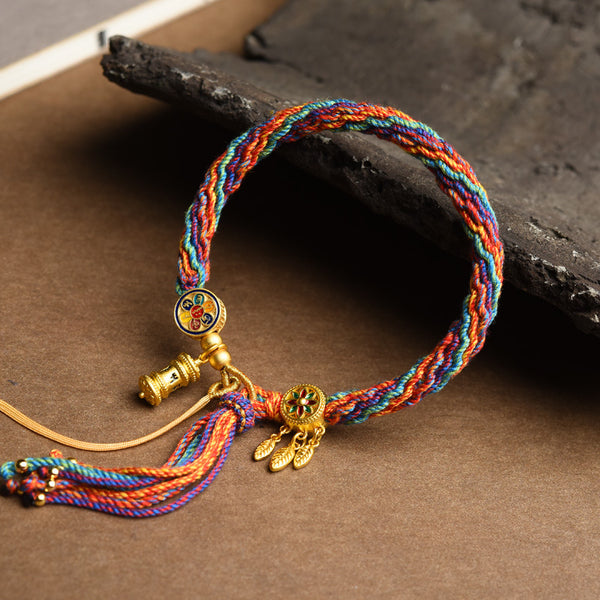 Tibetan Dreamcatcher Charm Bracelet INNERVIBER