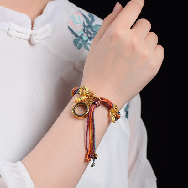 Reincarnation Knot String Braclet INNERVIBER