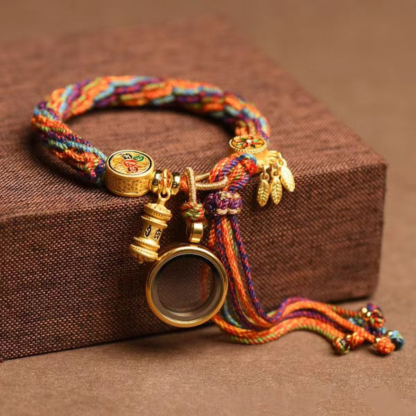 INNERVIBER Tibetan Knot Protection Bracelet