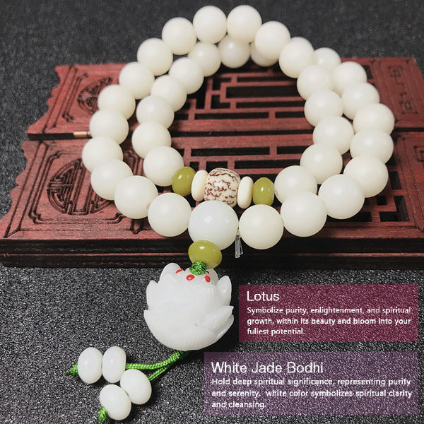 Lotus and White Jade Bodhi